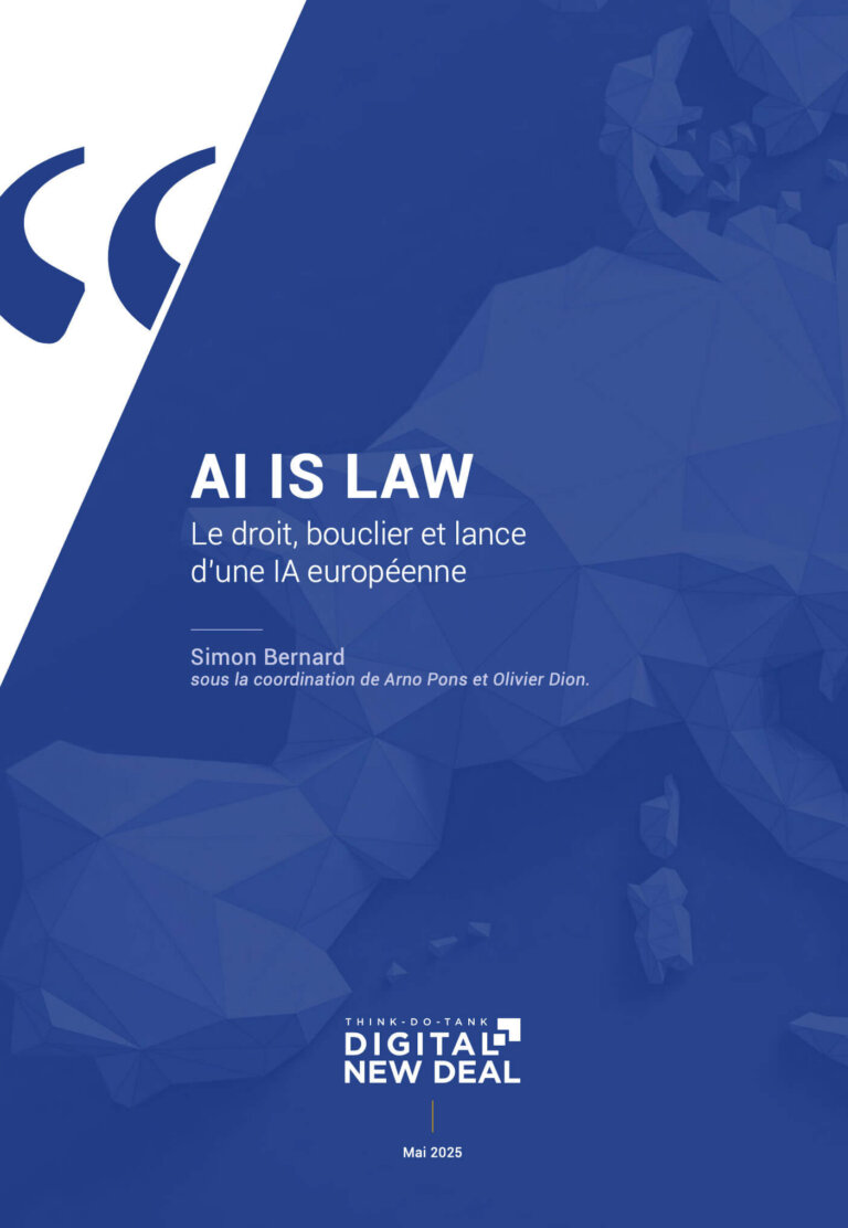 AI IS LAW Le droit, bouclier et lance d’une IA européenne