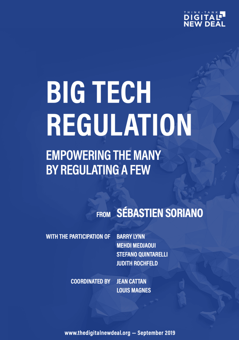 BIG TECH REGULATION: Empowering the many by regulating a few