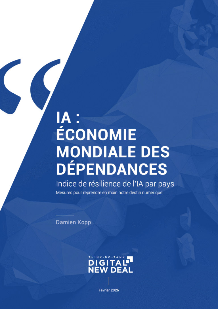 IA : ÉCONOMIE MONDIALE DES DÉPENDANCES (indice de résilience de l’IA par pays)